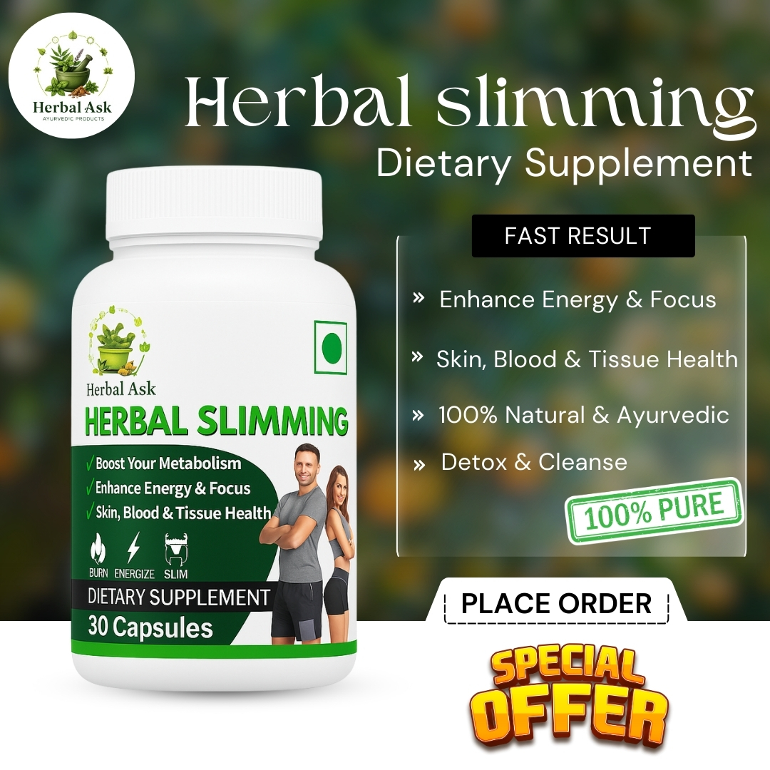Herbal Slimming – Ayurvedic Dietary Supplement (30 Capsules) - Image 3